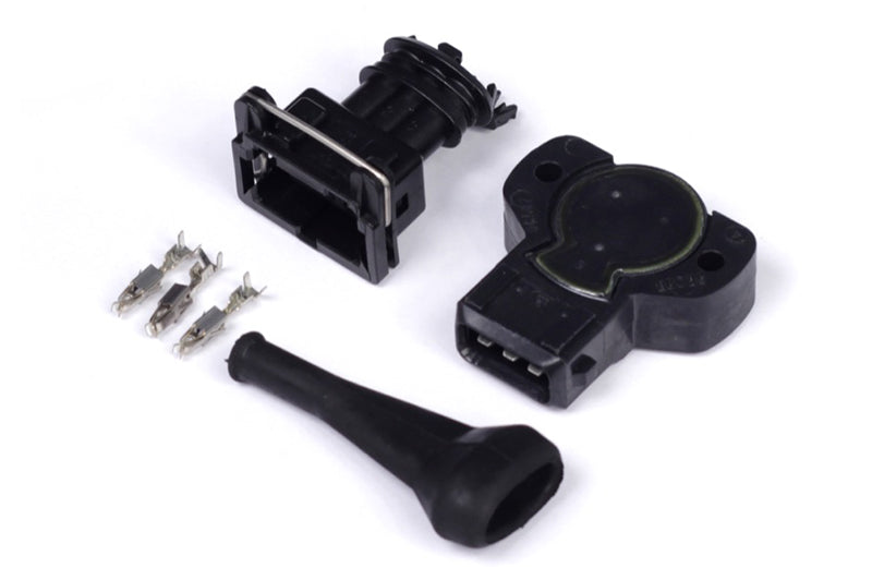 Throttle Position Sensor -Black CCW Rotation 8mm D-Shaft – Haltech HT-010404