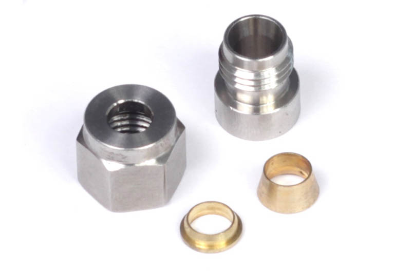 1/4" Stainless Steel Weld-on Kit - inc Nut and Ferrule – Haltech HT-010812