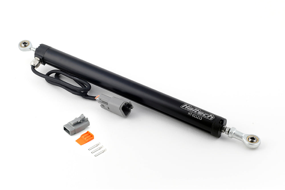 Linear Position Sensor - 1" - 200mm Travel Length: Between Mounting Holes (Closed) 327mm – Haltech HT-011213