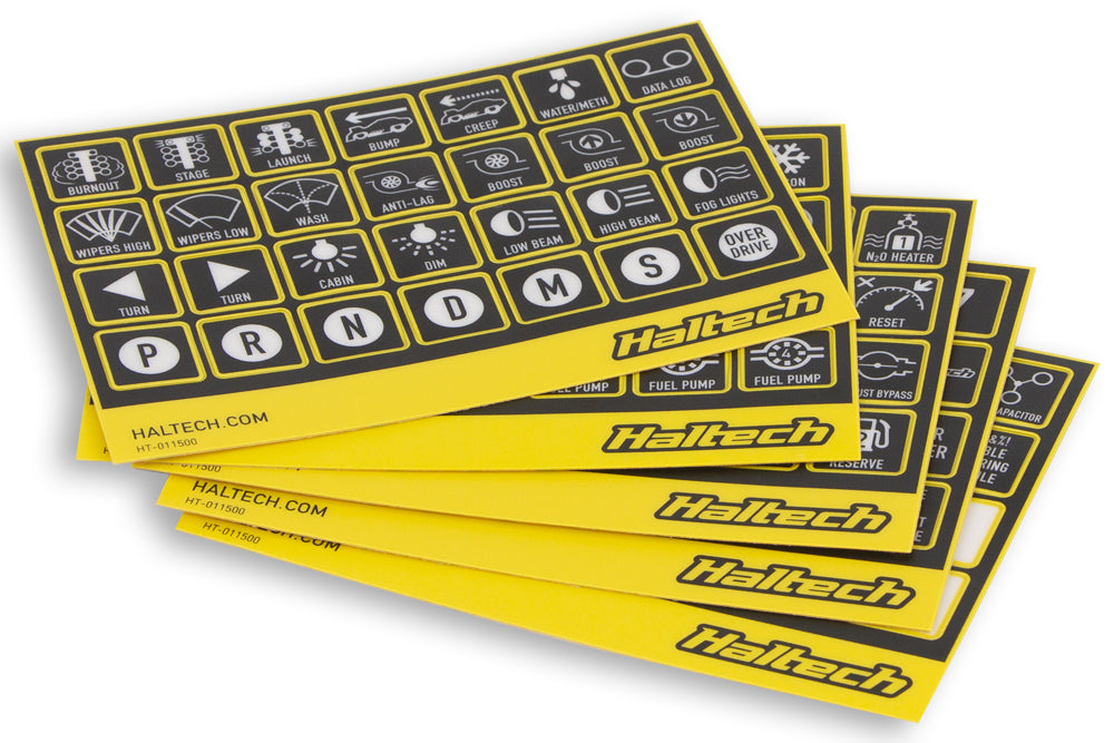 Haltech CAN Keypad Label Set – Haltech HT-011500