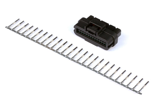 Plug and Pins Only AMP 26 Pin 2 Row Superseal Connector