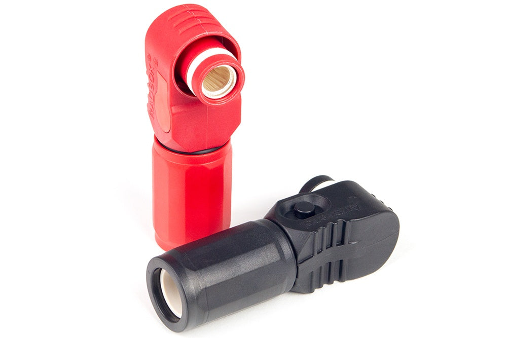 Plug set only - Surlok connectors red and black 200A - Suits Nexus R5 – Haltech HT-030030