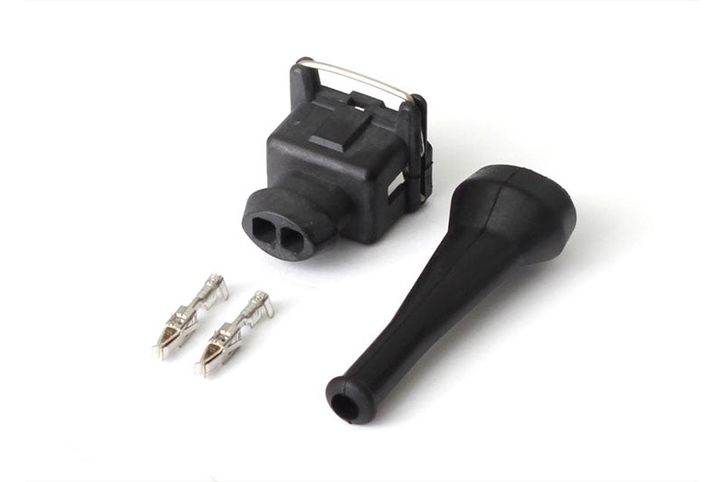 Plug and Pins Only Bosch EV1 (Square) 2 Pin Junior Timer F – Haltech HT-030300