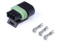 Plug and Pins Only - Delphi 3 Pin Single Row Flat Coil – Haltech HT-030414