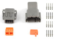 Plug and Pins Only - Matching Set of Deutsch DTM-8 Connectors (7.5 Amp) – Haltech HT-031016