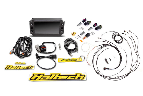 Haltech Stand Alone IC-7 Colour Dash "Classic" Install kit - CAN Size: 7in