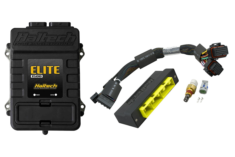 Elite 1500 PnP Adapt Harn ECU Kit - Mitsu VR4 & Eclipse 1G - Haltech HT-150942