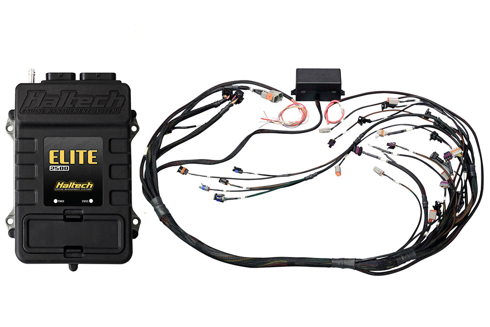 Elite 2500 GM GEN III LS1 non DBW Terminated Harness Kit EV1 – Haltech HT-151360