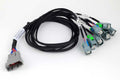 Nexus V8 GT150 (USCAR) Injector Primary Breakout – Haltech HT-186002