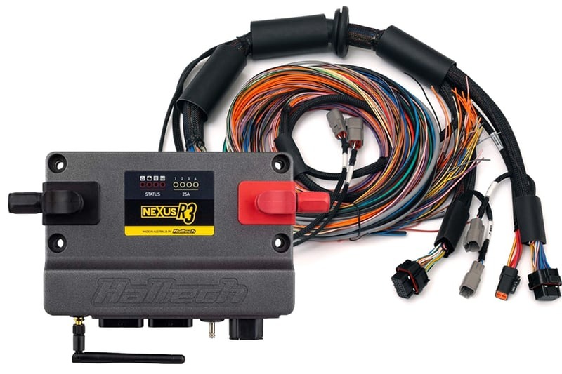 Nexus R3 + Universal Wire-in Harness Kit - 2.5m (8) Length: 2.5m (8) – Haltech HT-193200