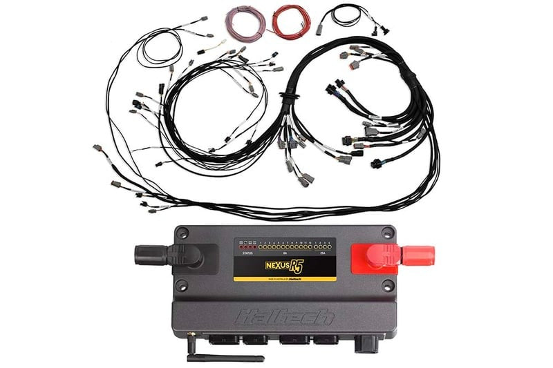 Nexus R5 VCU + Universal V8 Terminated Harness – Haltech HT-195400